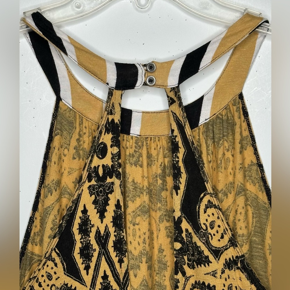 Free People Halter Mimi Tunic‎ Top High Low Hem Sz M - Picture 8 of 10
